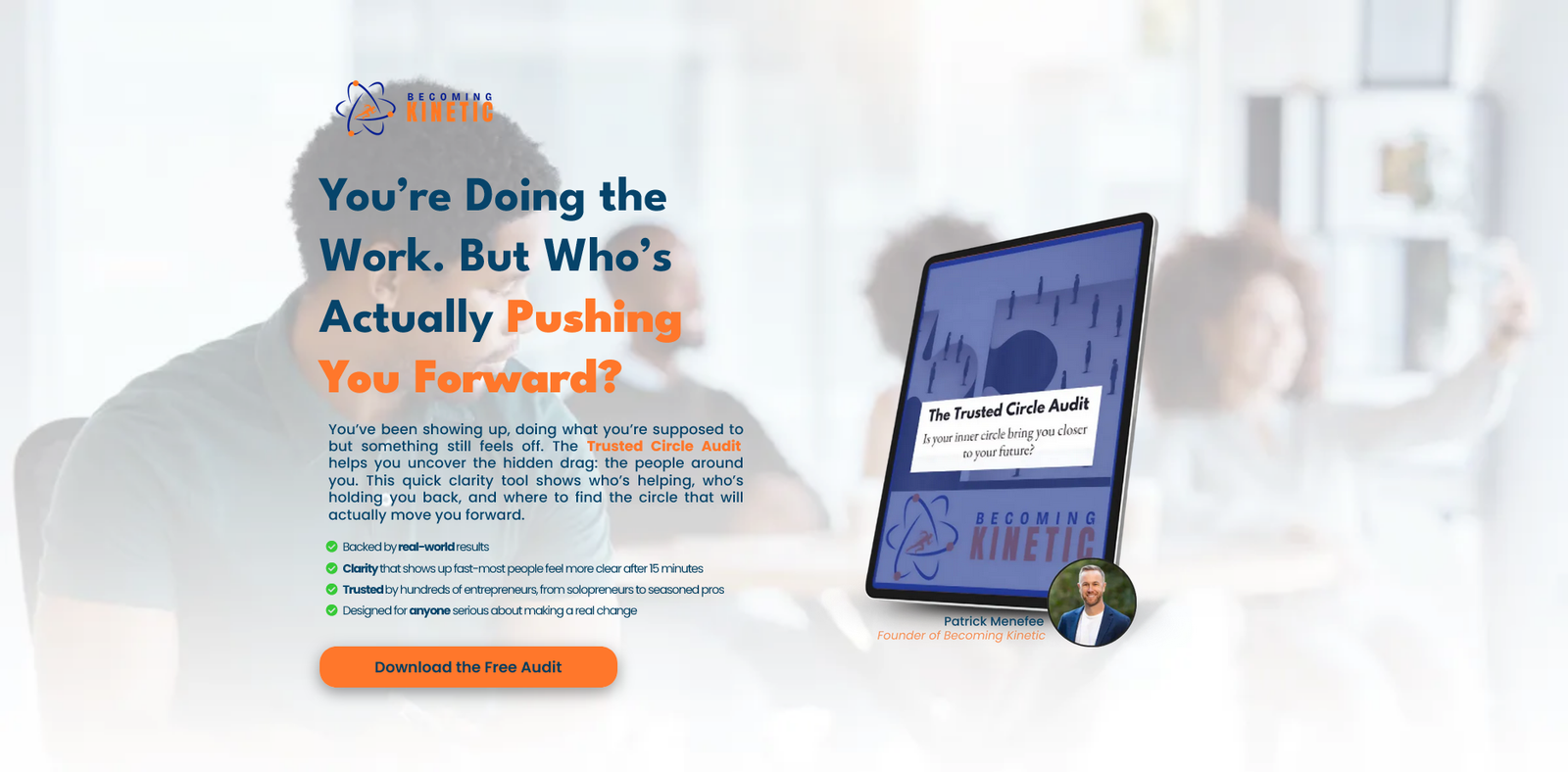 Becoming Kinetic Sales Funnel